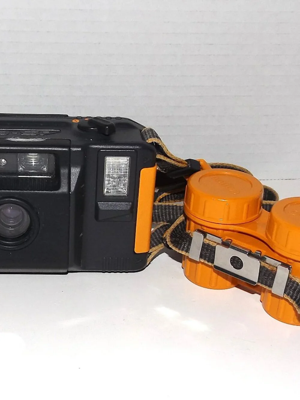 Vintage Canon AS-6 Aqua Snappy 35mm Underwater Film Camera Kit Read Desc.